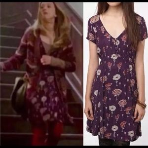 Urban outfitters kimchi blue dress violet Harmon